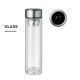 Botella Pole Cristal Borosilicato 390ml