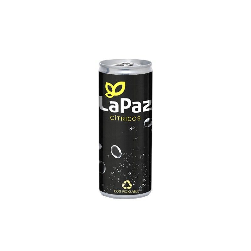 Lata de Agua Aluminio 25cl - Etiqueta adhesiva a todo color