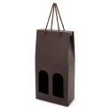 Caja Vino Meseguera Marrón 2 Botellas