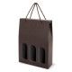 Caja Vino Meseguera Marrón 3 Botellas