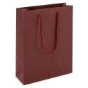 Bolsa Cartoncillo Joanna Burdeos 15.5x21x6cm