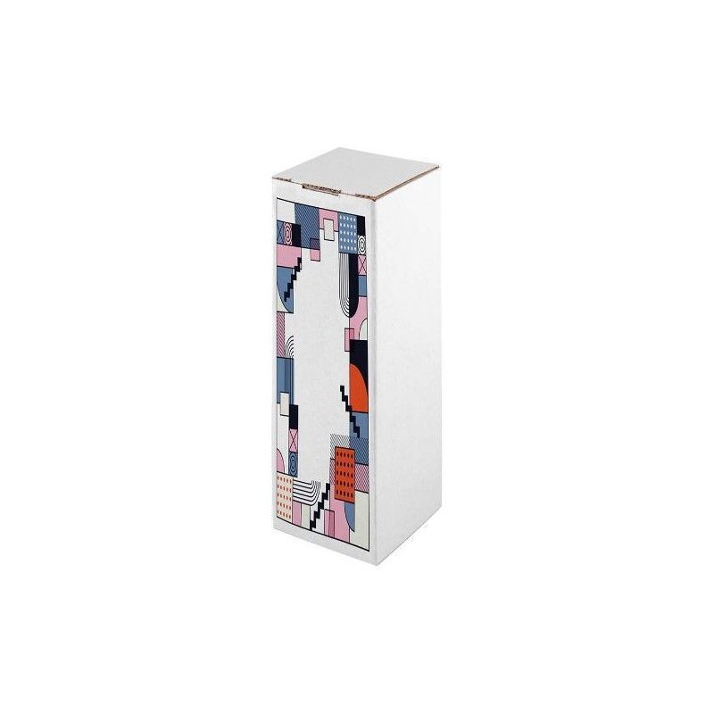 Caja Automontable Bottle Blanca