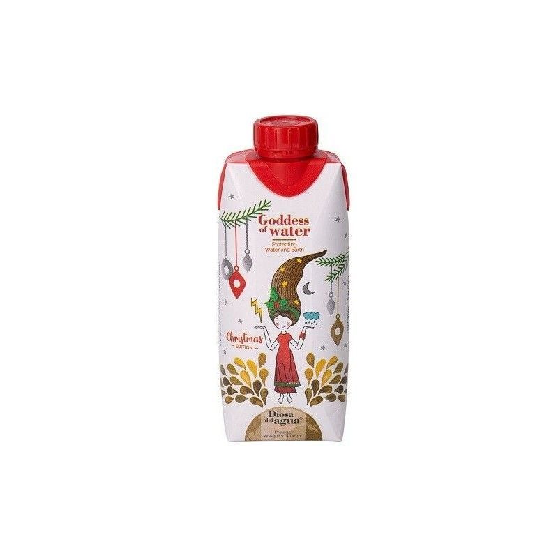Brick de Agua Diosa del agua Navidad 33cl
