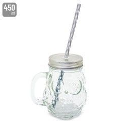 Jarra Cristal Buho 450ml