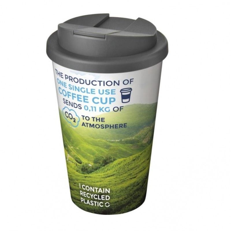 Brite-Americano® vaso con tapa antigoteo 350ml