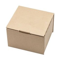 Caja Cartón Marrón kraft 16x15x8.5cm
