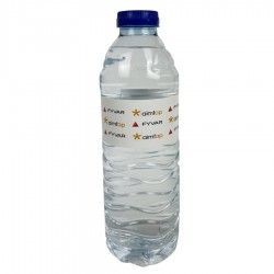 Botella Agua Classic 50cl - Etiqueta Papel Todo Color